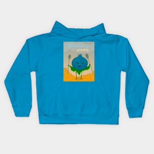 BlueBerry granola Kids Hoodie